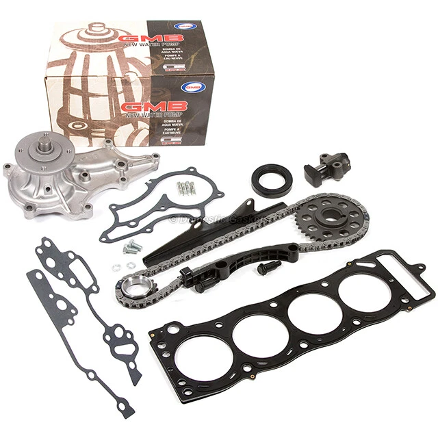 85-95 Toyota Pickup Heavy Duty Timing Chain GMB Water Pump MLS Head Gasket 22R - Image 3 of 4
