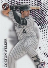 COLTON WELKER TOPPS PRISTINE ROOKIE CARD RC COLORADO ROCKIES #138 2022 22