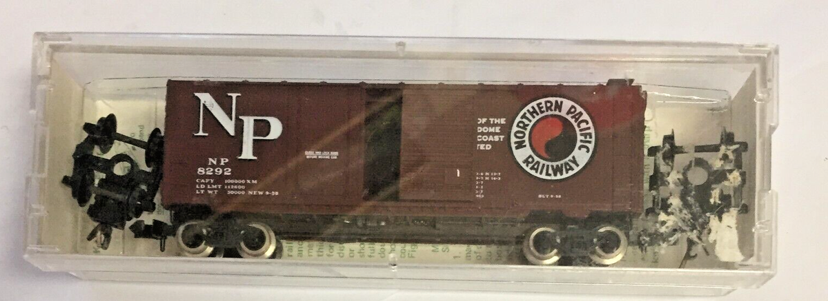 N) Kadee MICRO-TRAINS 22177 Box Car Brown Northern Pacific NP-8292