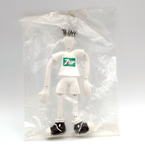 Figura Flexible Fido Dido 1988 De Colección 5.5" Nueva en Bolsa | 7up, Seven Up, UFS - Imagen 3 de 6