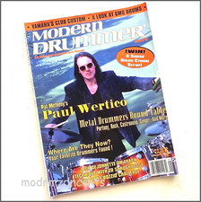 MODERN DRUMMER - Jan 1995 - PAUL WERTICO + Me...