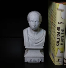 Immanuel Kant Bust — 7" Statue of the German Enlightenment Philosopher