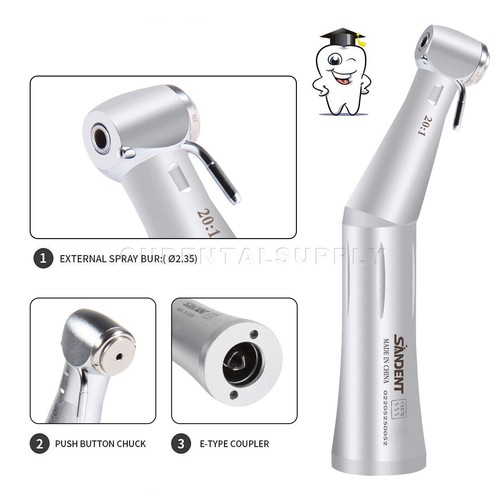 NSK Style 20:1 Reducción Implante Contra ángulo Pieza de mano Handpiece Dentista - Imagen 4 de 14
