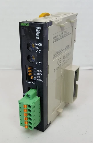 OMRON CJ1 Series CompoBus/S Master Unit Model CJ1W-SRM21 - Working!!