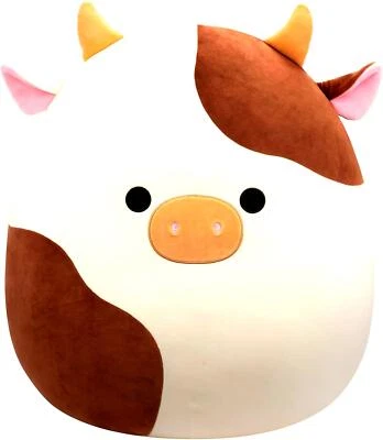 Squishmallows - Ronnie Cow (209079) - 60 cm Plush P14 - Neu & OVP
