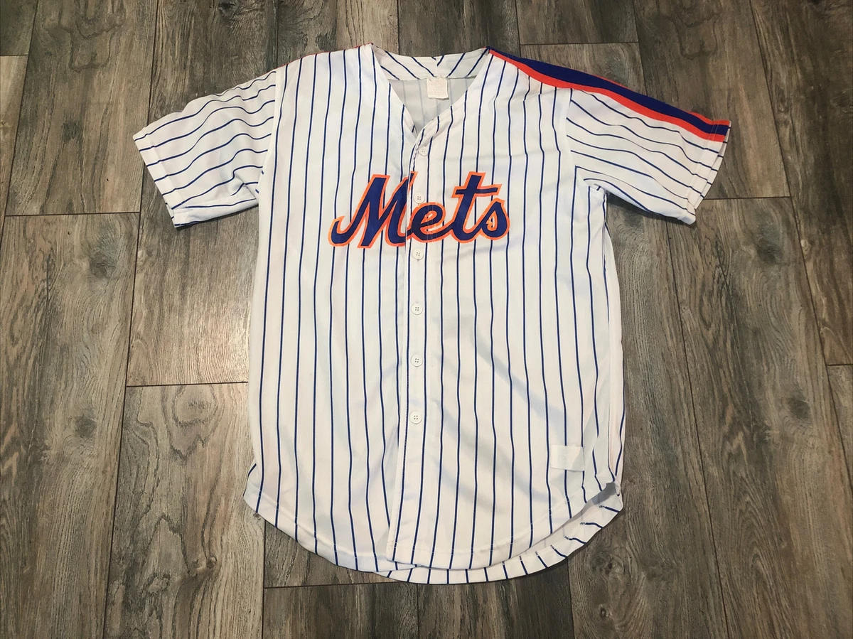 Rawlings Authentic New York Mets Pinstripe MLB Baseball Jersey