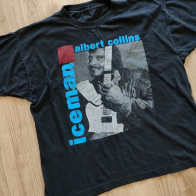 Albert Collins Iceman T-shirt Black short sleeve All Sizes BT040