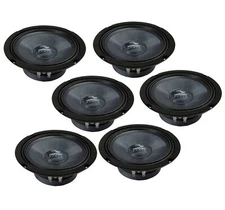 Harmony Audio HC-CMB65 Car Stereo Cabron Midbass Midrange 6.5" Speakers - 3 Pair