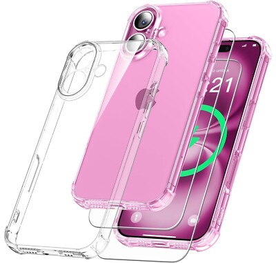 Hülle für Apple iPhone 17e 16 16e 15 14Pro Max 13 12 11 Klar Slim Silikon Cover