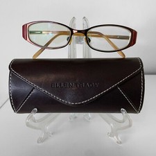 ELLEN TRACY Eyeglasses Frame With Case Plum 51/17/130 Women