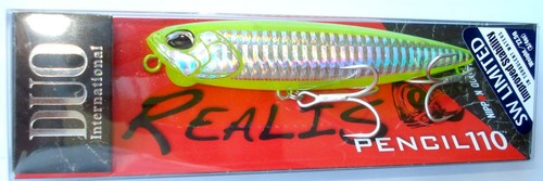 Duo Realis Pencil 110 Sw Topwater Japan Saltwater Fishing Lure,hard Bait,sea Bas - Photo 28/28