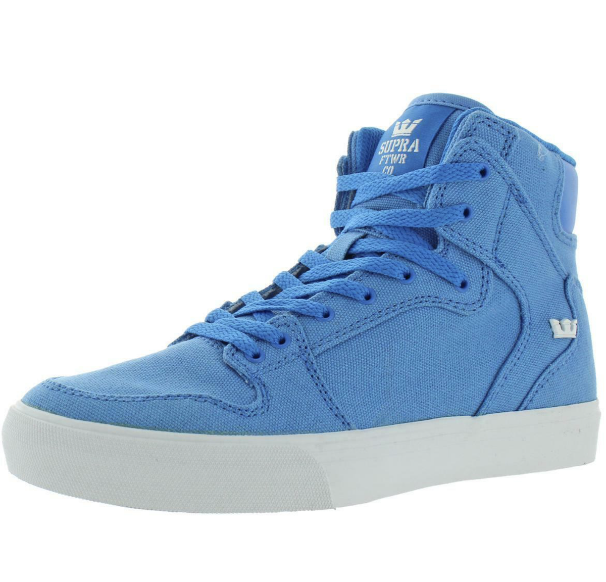 Supra Boys Kids Vaider Trainers Skate Canvas High Top Supra Boys Kids Vaider Trainers Skate Canvas High Top