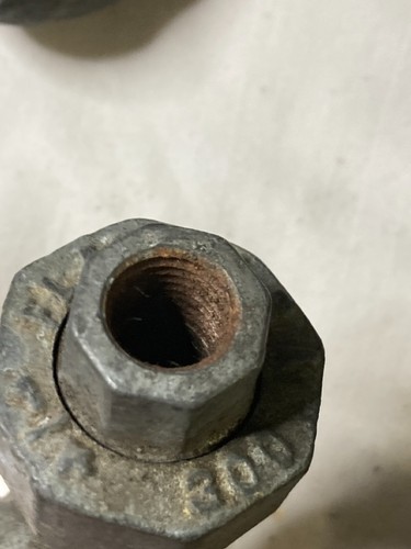 1/4 npt galvanized pipe union elbow 90 degree 300 Flagg lot of 4 - Picture 8 of 13