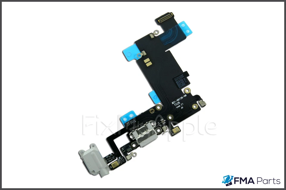 iPhone 6S PLUS OEM Dock Connector Port Microphone Grey Flex Cable Headphone Jack - Image 2 of 4