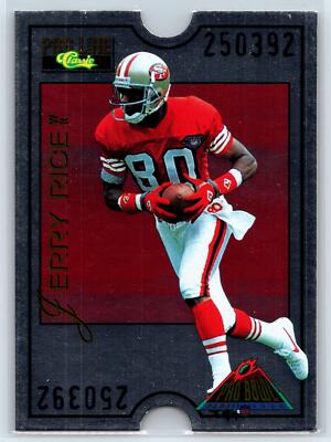 Proline Jerry Rice Jerry Rice 1995 Pro Line Pro Bowl San Francisco 49ers #PB-24 | eBay