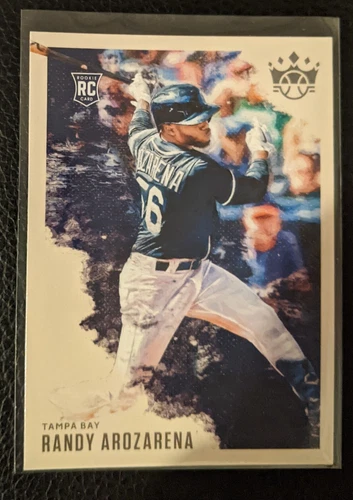 2020 Panini Diamond Kings Randy Arozarena Rookie Tampa Bay Rays #120