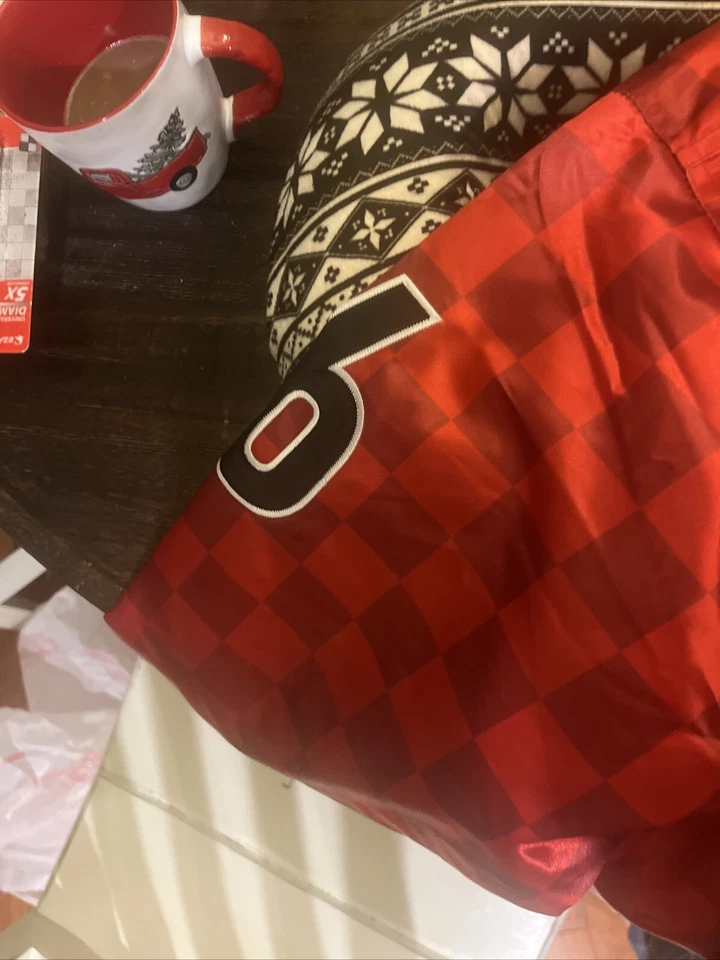 Headgear Classics Nipsey Hussle Boogie Crenshaw Red Satin Jacket Men's 2XL NWT - Image 3 of 4