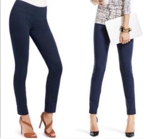 CAbi Navy Blue Skinny Pants Leggings 