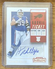 Harrison Phillips Panini Contenders Football 2018  Autograph Auto RC Rookie #239