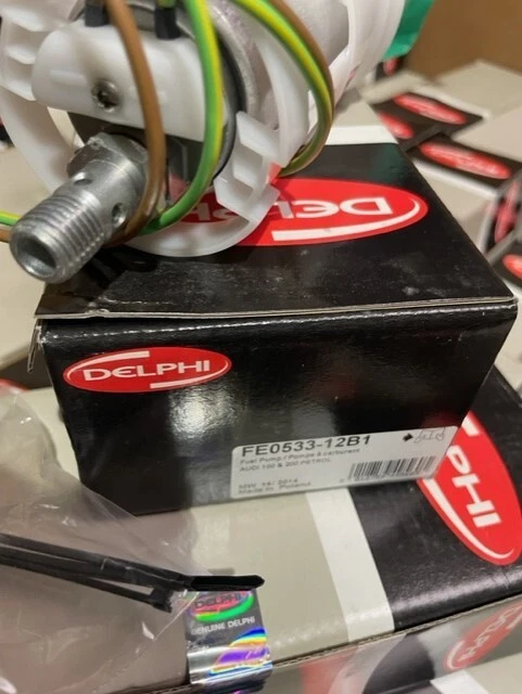 VW AUDI ELECTRIC FUEL PUMP GENUINE DELPHI FE0533 6 BAR FLOW RATE 100 L/H - Image 4 of 4