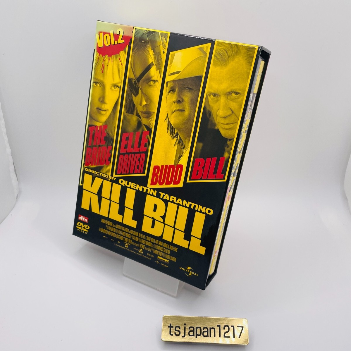 Kill Bill Action Movie DVD Twinpack Twin Pack Box Quentin