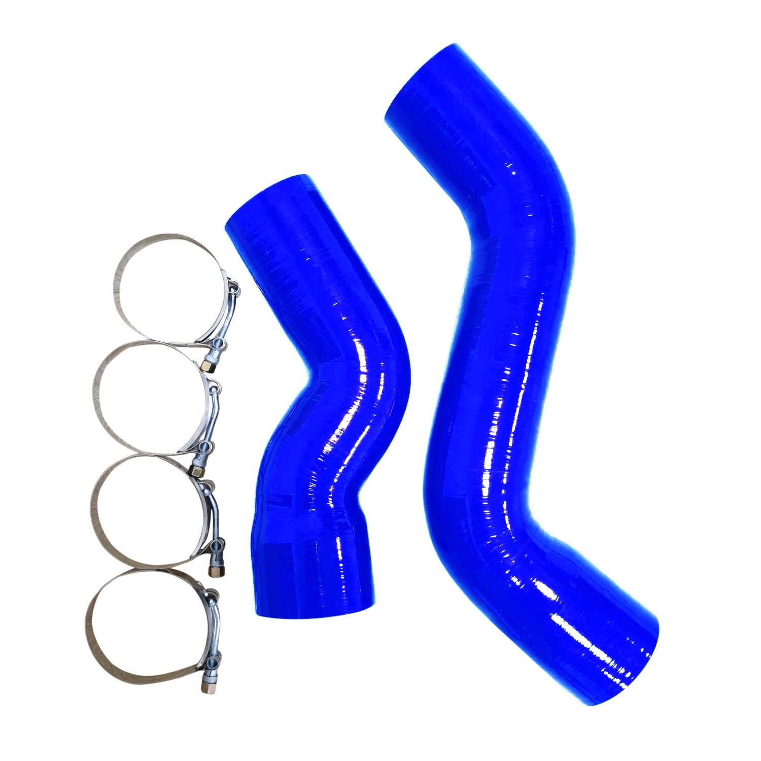SeaDoo 300HP Intercooler Hose Kit No BOV 2016-2023 RXT GTX RXP Blue