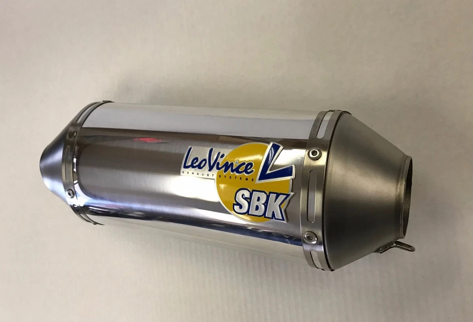 2007-2008 YZF R1 Leo Vince Unlimited Slip On Exhaust System Yamaha Polished - Image 3 of 4