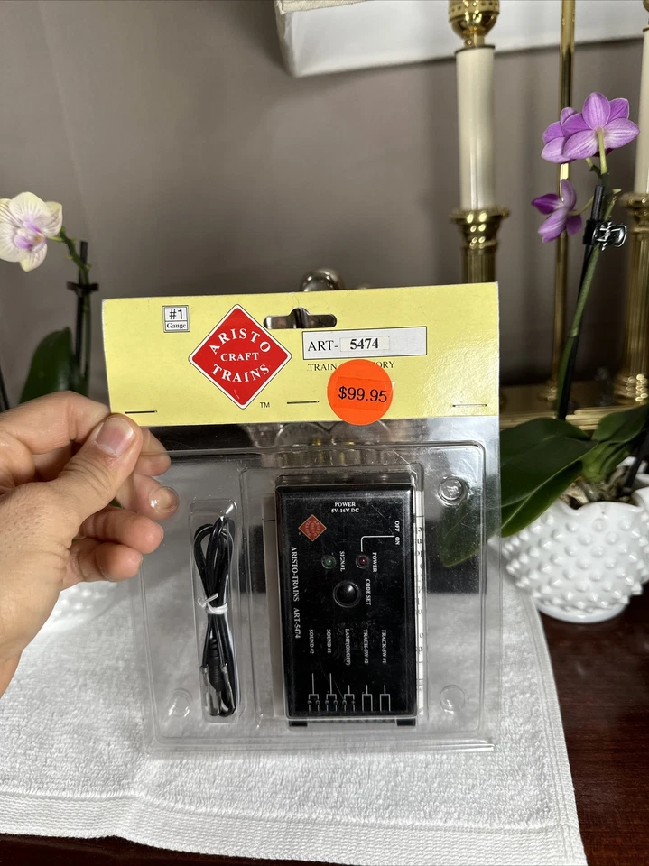 Aristo Craft Trains ART-5474 Mini Remote Accessory Receiver NOS New Sealed Rare - Image 4 of 4