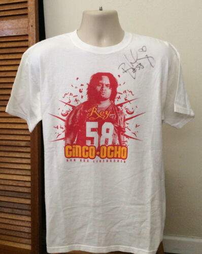 Autographed NFL T shirt Rey Maualuga Linebacker USC Trojans Cincinatti Bengals - Picture 1 of 5