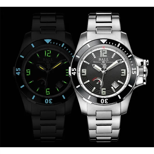 BALL 42mm Engineer Hydrocarbon Hunley 500 pcs Limited Ed PM2096B