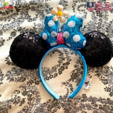 Timeless Flower Disney Parks Hat Sequins Polka Dot Headband Minnie Ears