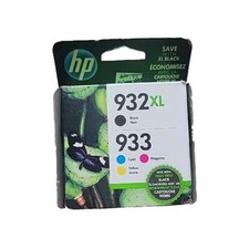 Genuine HP 932XL/933 N9H62FN Cyan/Black/Magenta/Yellow Ink Cartridge Exp 2022