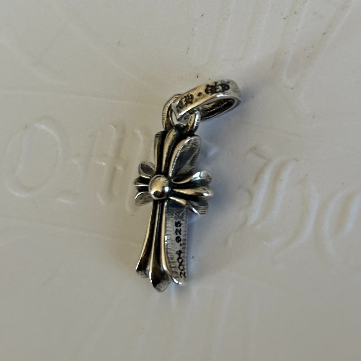 アクセサリー Chrome Hearts CH Cross Baby Fat Charm s-l400.jpg