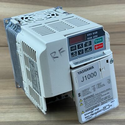 Yaskawa J1000 CIMR-JU4A0005BAA White 3HP 480V Compact Variable Frequency Drive