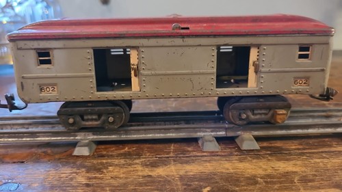 Lionel Prewar O Gauge, Baggage Car 'The Lionel Lines' 602 - Bild 6 von 17