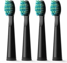 4PCS Fairywill Replacement Electric Toothbrush Heads for FW-507 FW-508 FW917 
