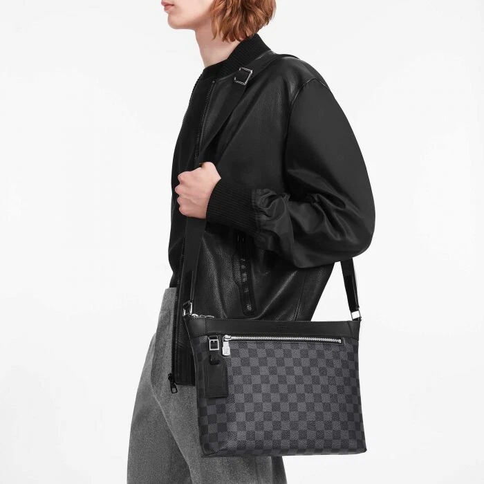 LOUIS VUITTON Damier Graphite Mick PM | FASHIONPHILE