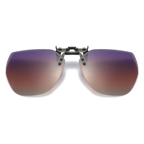 Polarised Clip on Sunglasses Over Prescription Glasses UV400 for Driving Travel - Picture 20 of 21