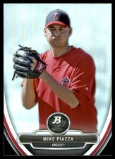Mike Piazza 2013 Bowman Platinum #BPP50 Angels MLB READ FREE SHIP AutographDen