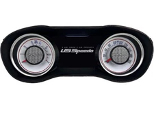 US Speedo White Dodge Challenger Gauge Face for Clusters 2015-2024 (SRT)