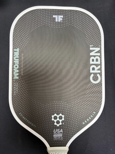 CRBN Trufoam Genesis 1 Long Handle Pickleball Paddle  with Cover - Bild 2 von 5