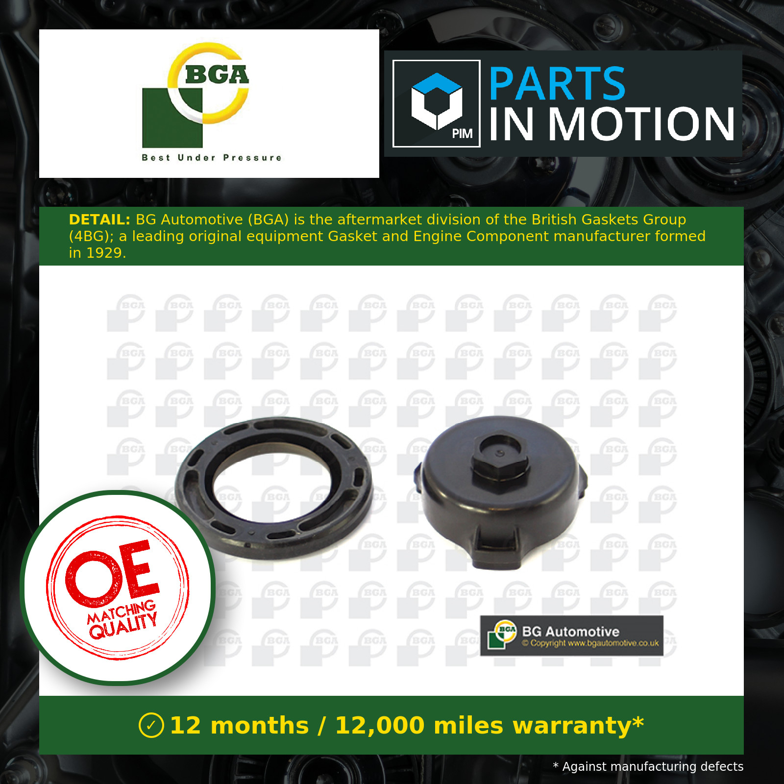 Crankshaft Oil Seal fits OPEL Front BGA 4431143 93161608 Top Quality Guaranteed - Image 18