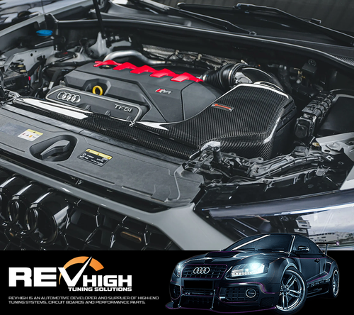 Revhigh Audi RSQ3 8Y ARMASPEED Carbon Fiber Cold Air Intake - Picture 3 of 6