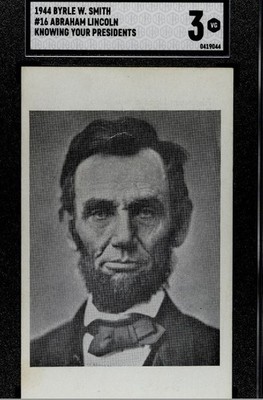 1944 Byrle Smith Abraham Abe Lincoln SGC 3