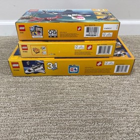 LEGO CREATOR 3 In 1 LOT(3): 31066 SHUTTLE 31062 ROBO 31088 SEA CREATURES *New*