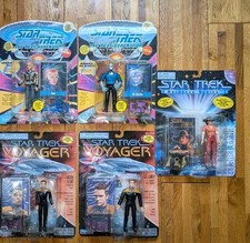  9 Star Trek next Generation Voyager Figures ...