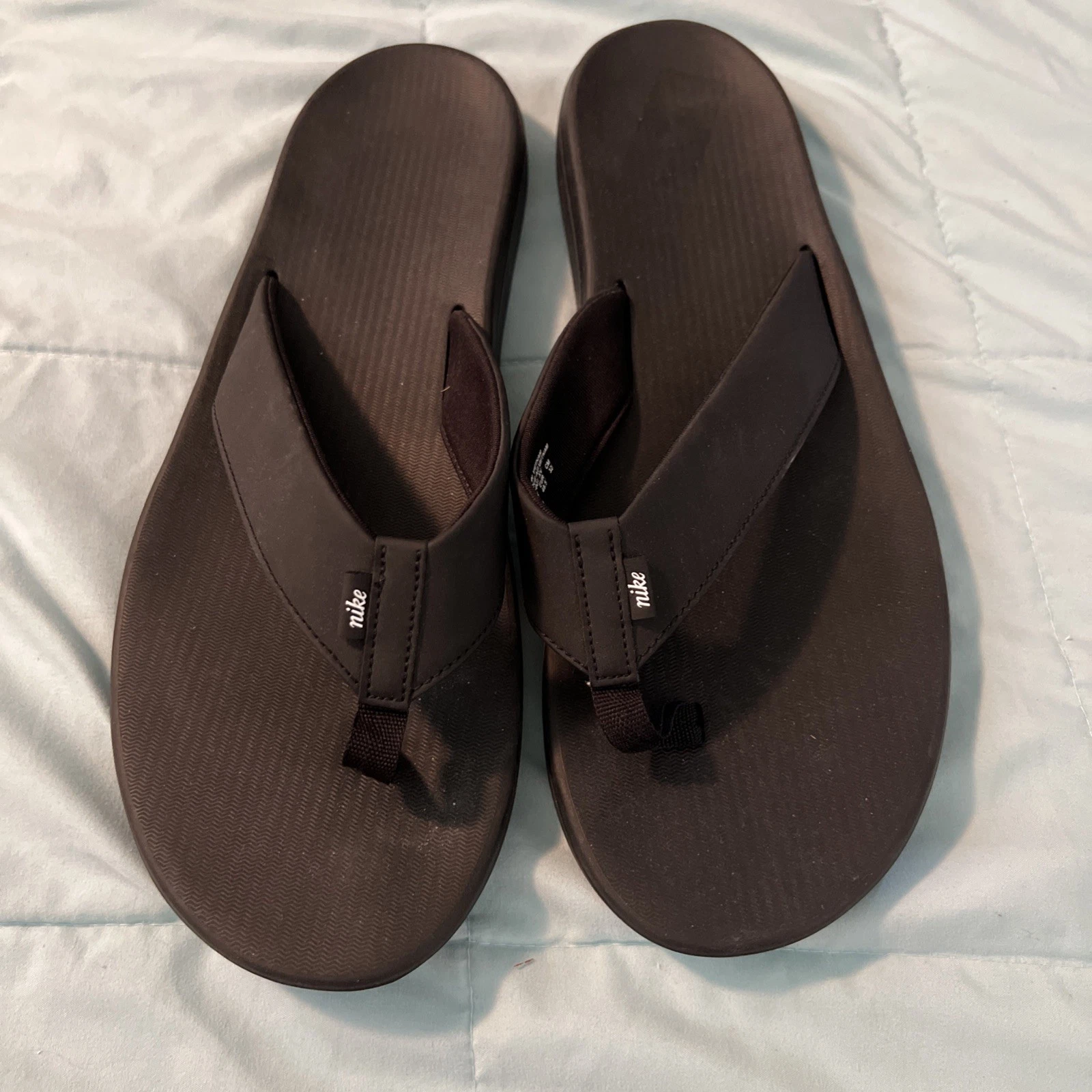 Sandali Nike Bella Kai uomo taglia 14 neri AO3621 001 infradito infradito perizoma