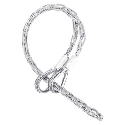 18-25mm Cable Pulling Socks Grip 0.65 m Stainless Wire Mesh Puller Socks Grip