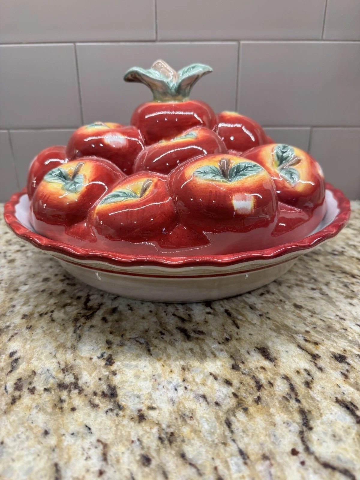 Pfaltzgraff Delicious Apple Pie Lidded Pie Dish Vintage And In Great Condition
Opens in a new window