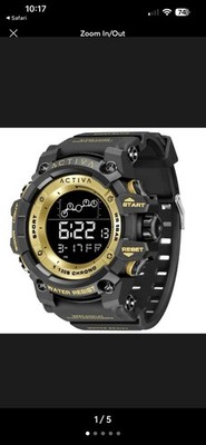 Activa X Invicta Digital Men's Watch - 50mm, Black